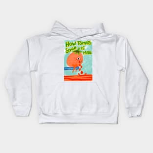 How tomato soup is made Kids Hoodie